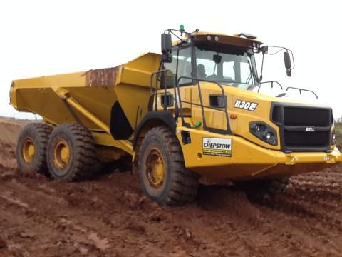Chepstow Plant takes delivery of first Bell B30E's